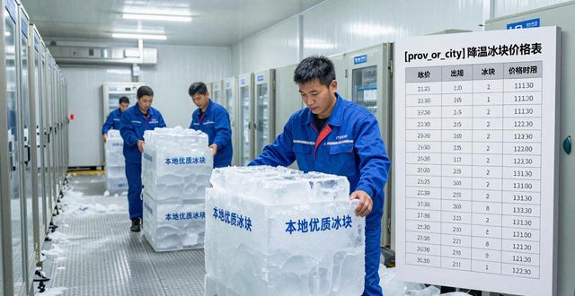 北京崇文区降温冰块多少钱一吨？本地制冰厂报价来了