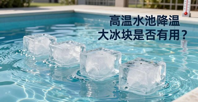 北京崇文区高温水池降温大冰块，到底管不管用？